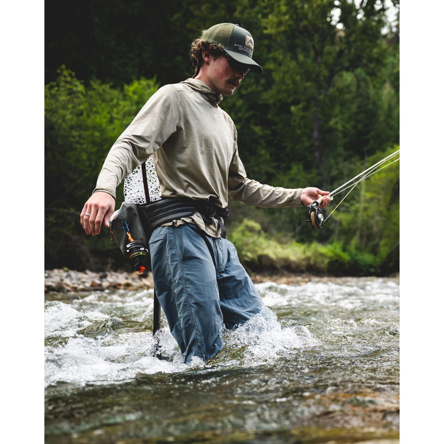 View of Bibs-Pants Simms M's Superlight Fishing Pant available at EZOKO Fishing