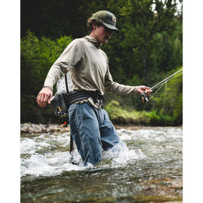 View of Bibs-Pants Simms M's Superlight Fishing Pant available at EZOKO Fishing
