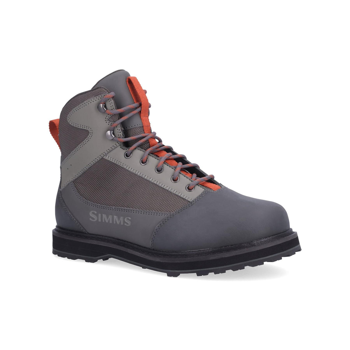 View of Boots Simms Tributary Wading Boot - Rubber Sole available at EZOKO Fishing