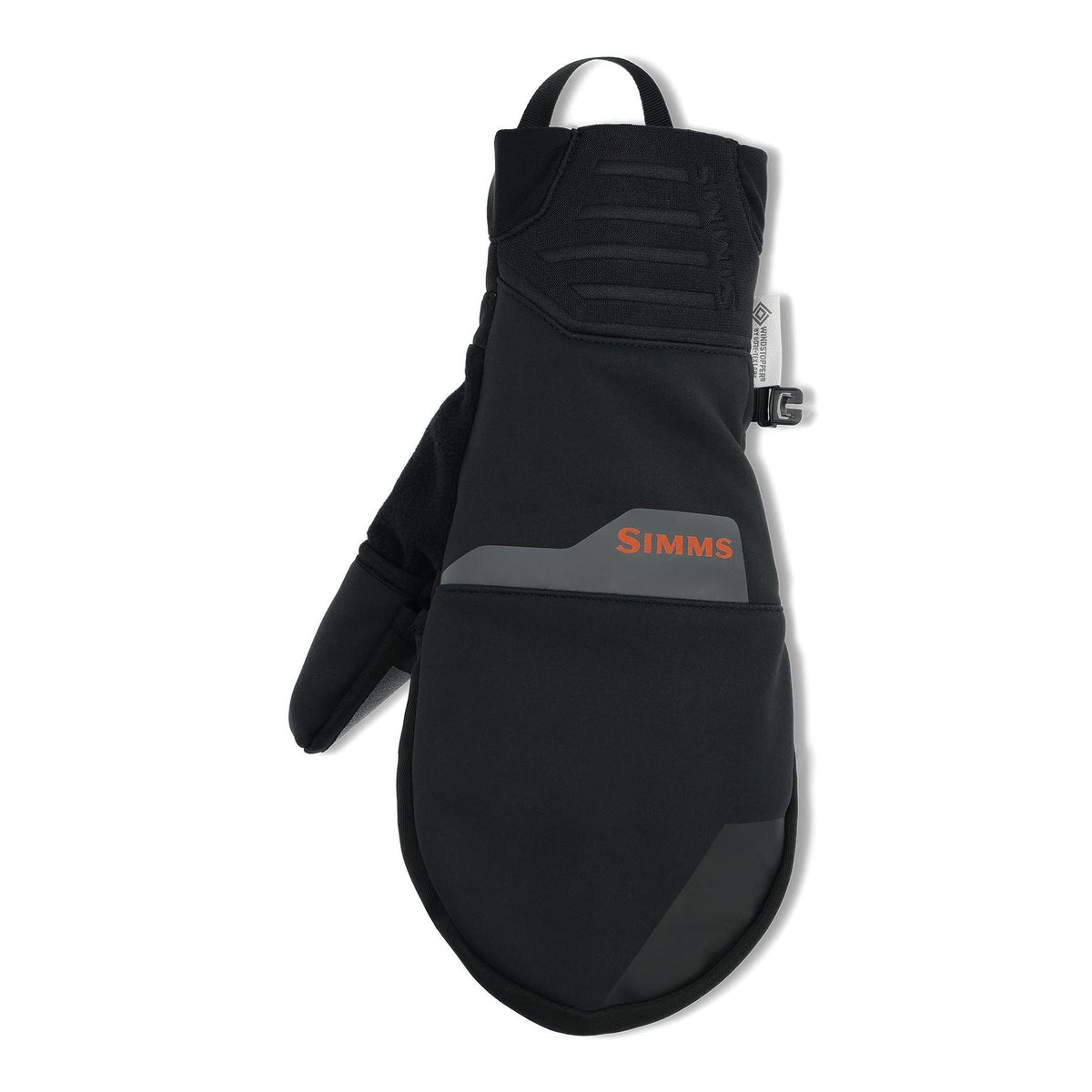 View of Simms Windstopper Foldover Fishing Mitt available at EZOKO Fishing