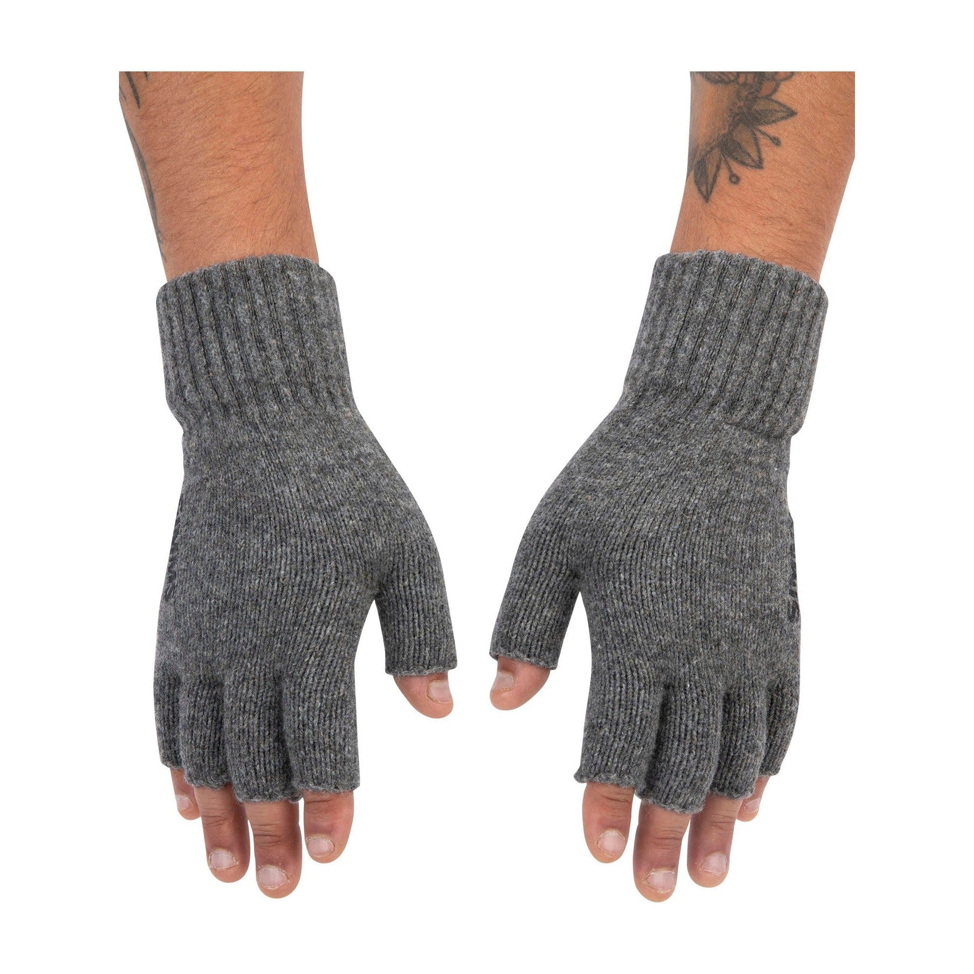 View of Fishing_Gloves Simms Wool Half-Finger Glove available at EZOKO Pike and Musky Shop