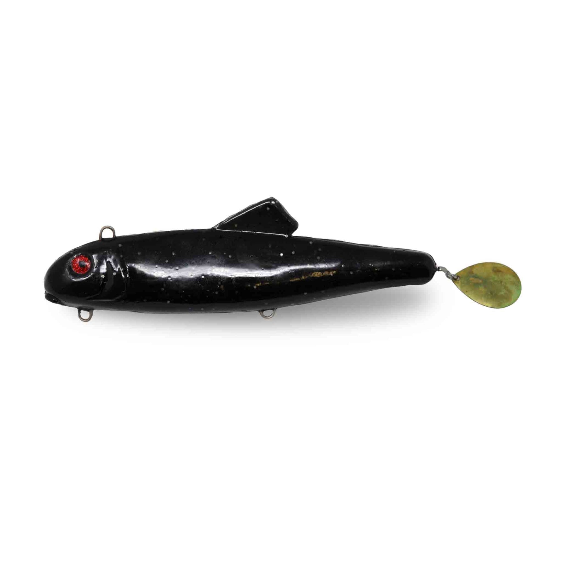View of Jigs-Spoons SJR Spintail Sucker Jig Black available at EZOKO Pike and Musky Shop