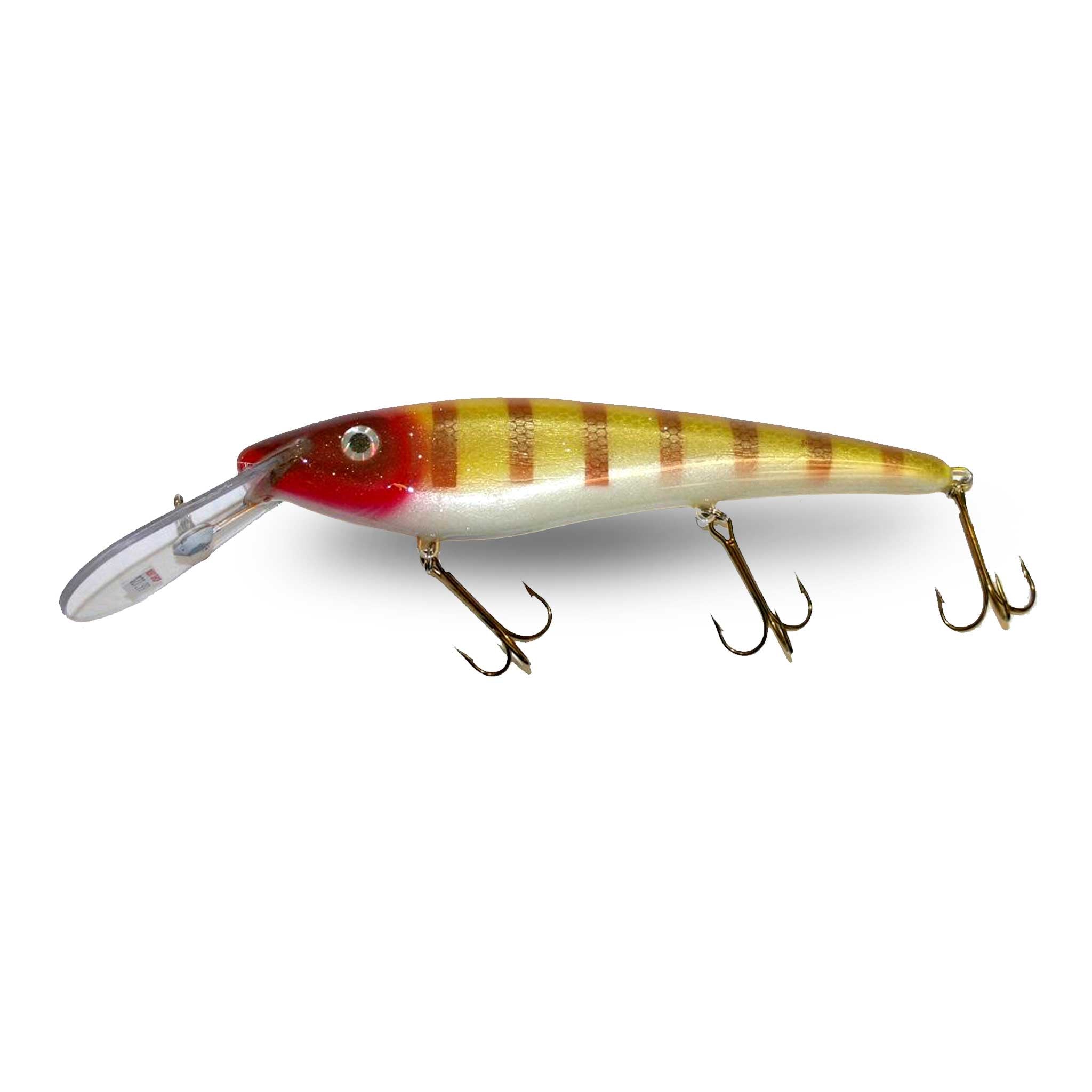 View of Crankbaits Slammer 10 Deep Shad Crankbait Walleye available at EZOKO Fishing