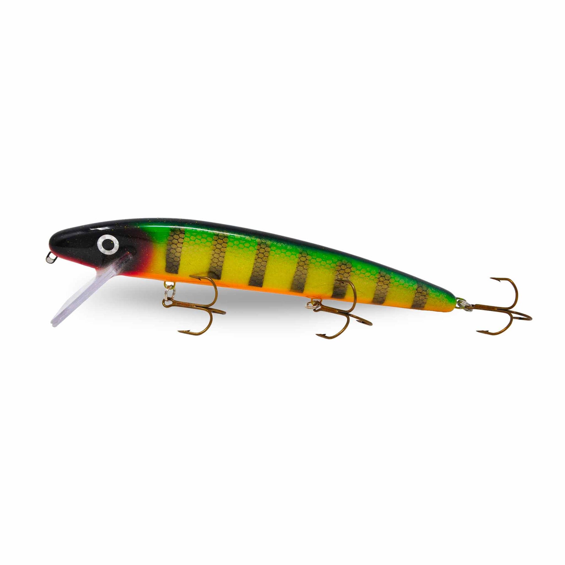 View of Crankbaits Slammer 10" Minnow Crankbait Perch available at EZOKO Pike and Musky Shop