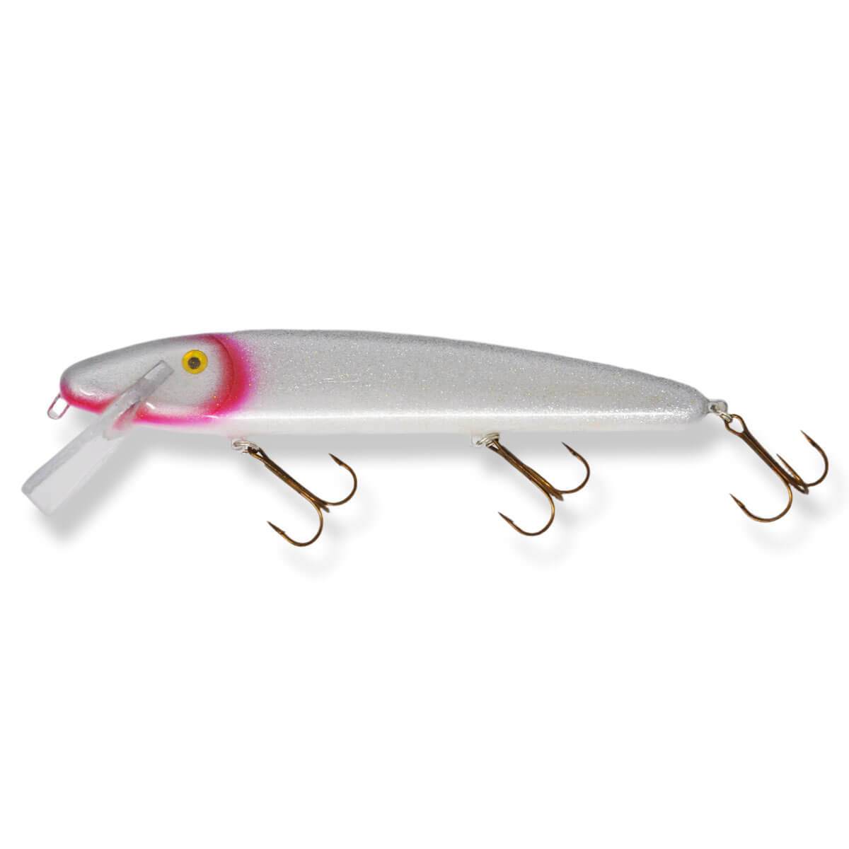 View of Crankbaits Slammer 10" Minnow Crankbait Shiner available at EZOKO Pike and Musky Shop