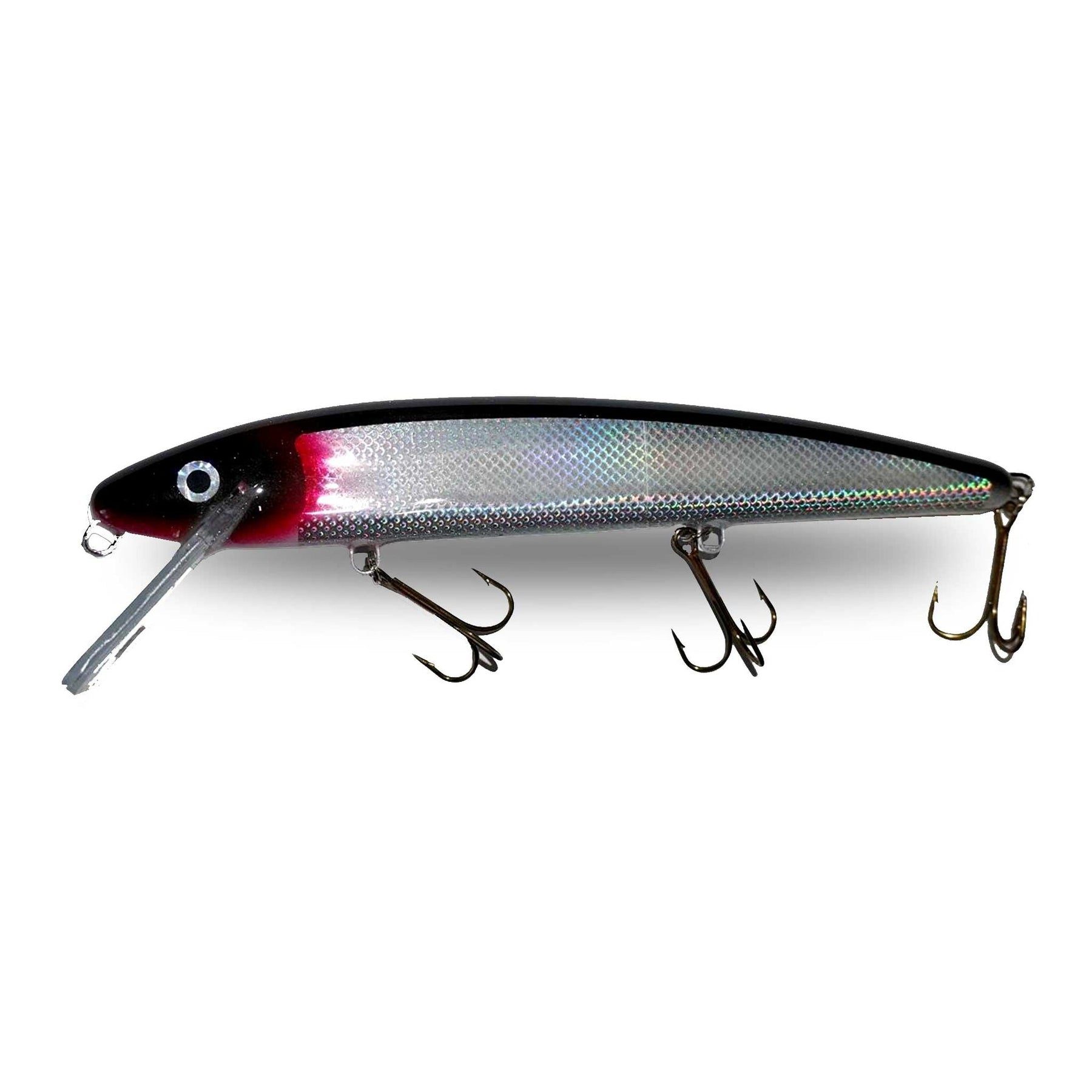 View of Crankbaits Slammer 12" Minnow Crankbait Prism Shiner available at EZOKO Fishing