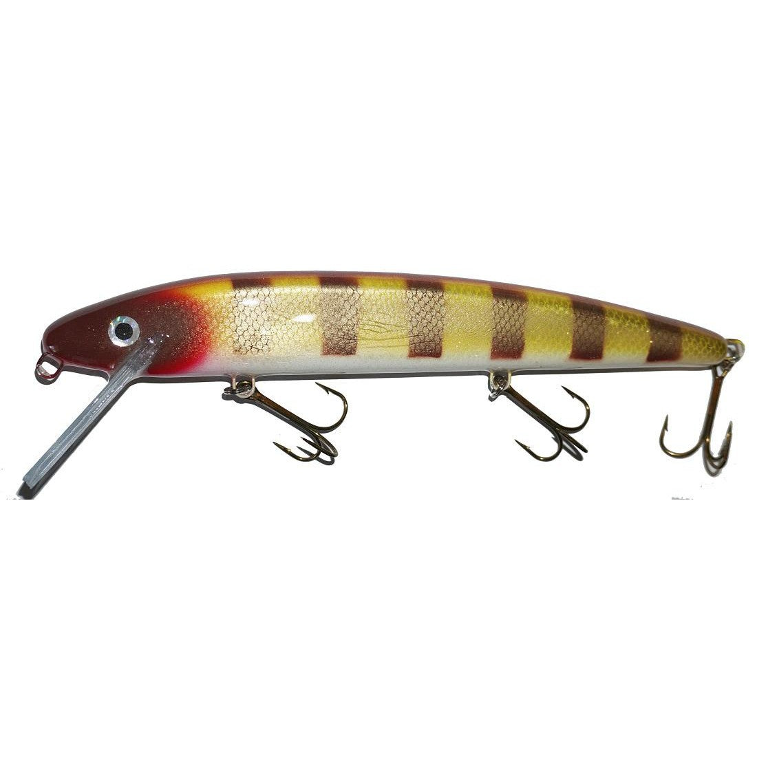 View of Crankbaits Slammer 12" Minnow Crankbait Walleye available at EZOKO Pike and Musky Shop