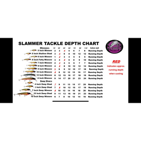 View of Crankbaits Slammer 5'' Shad Crankbait available at EZOKO Pike and Musky Shop