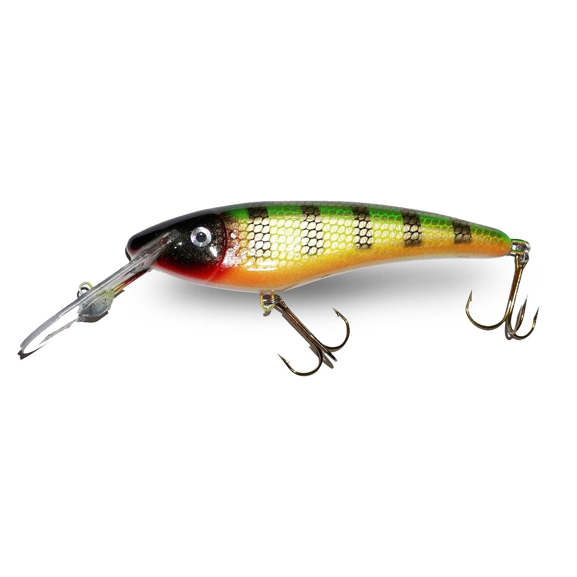View of Crankbaits Slammer 6" Deep Shad Crankbait Perch available at EZOKO Fishing