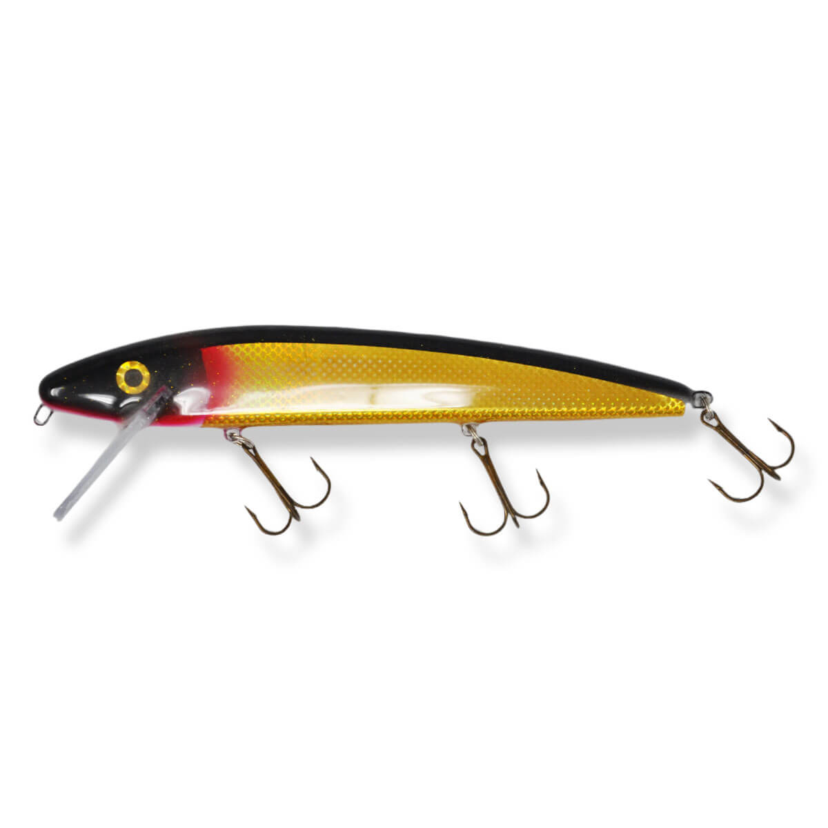 View of Crankbaits Slammer 8" Minnow Crankbait Prism Sucker available at EZOKO Fishing