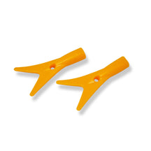 View of Lures_Add-on Slammer Baby FishtailZ Orange available at EZOKO Pike and Musky Shop