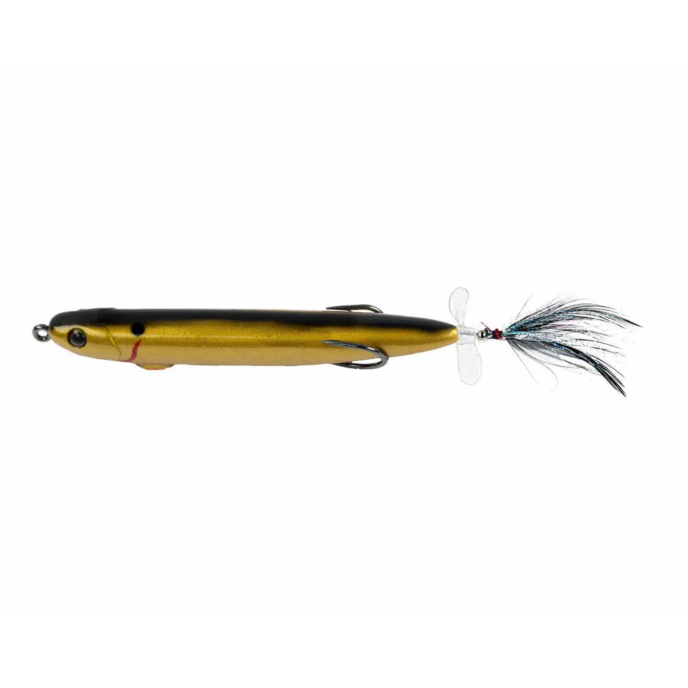 View of Topwater Snag Proof Zoo Prop 4.5" - 3/8oz Brackish available at EZOKO Fishing