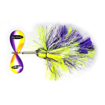 View of Bucktails Spanky Baits 1012 Firebomb Bucktail Sexy Shad available at EZOKO Pike and Musky Shop