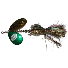 View of Bucktails Spanky Baits Lil Angry Bucktail 9$ Bass available at EZOKO Fishing