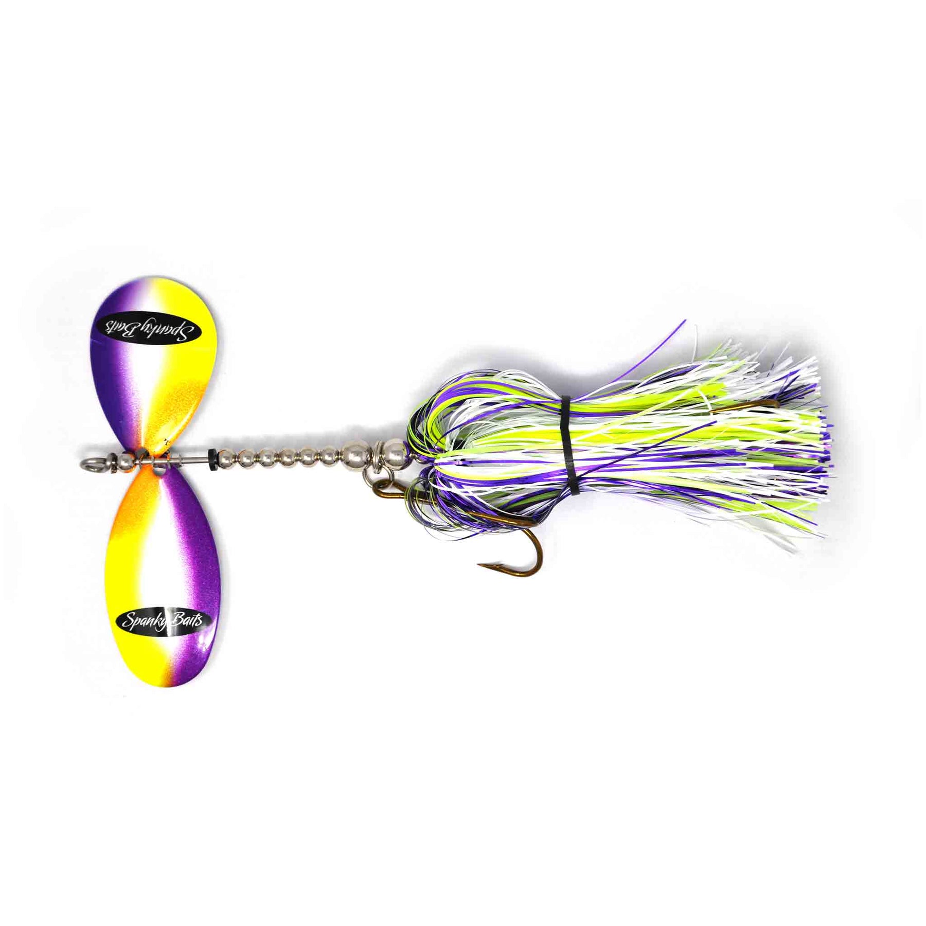 View of Bucktails Spanky Baits Lil Angry Bucktail Sexy Shad available at EZOKO Fishing