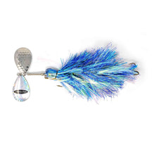 View of Bucktails Spanky Baits Meg Shocker Bucktail Frostbite available at EZOKO Pike and Musky Shop