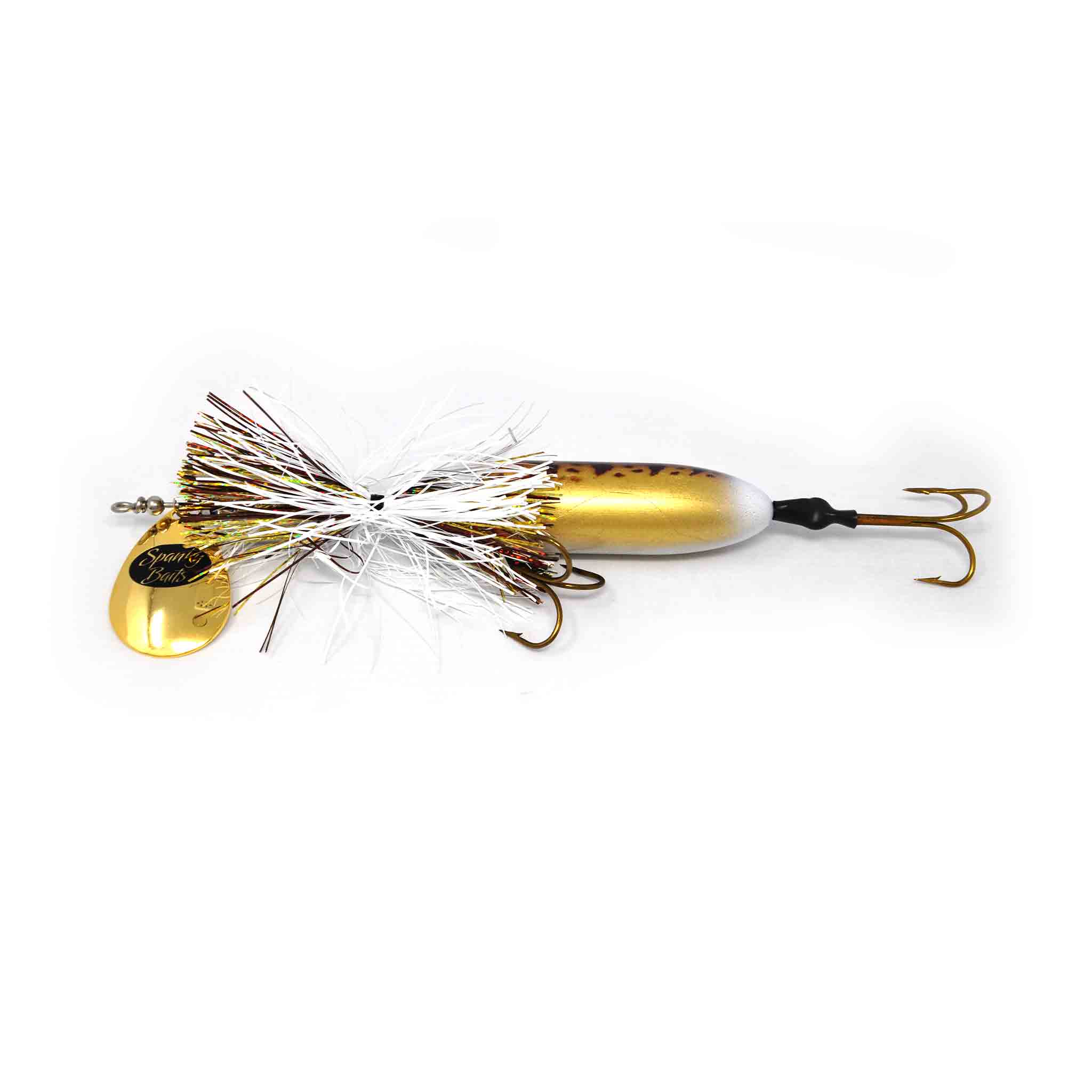 View of Bucktails Spanky Baits Pugsly 10 Bucktail Walleye available at EZOKO Pike and Musky Shop