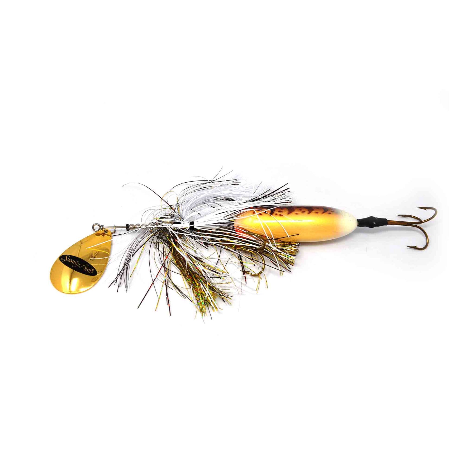 View of Bucktails Spanky Baits Pugsly 10 Bucktail available at EZOKO Pike and Musky Shop