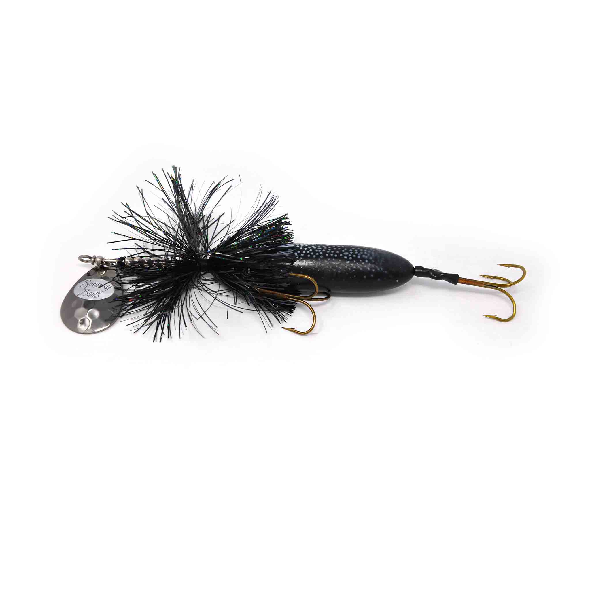 View of Bucktails Spanky Baits Pugsly 10 Bucktail Loon available at EZOKO Fishing