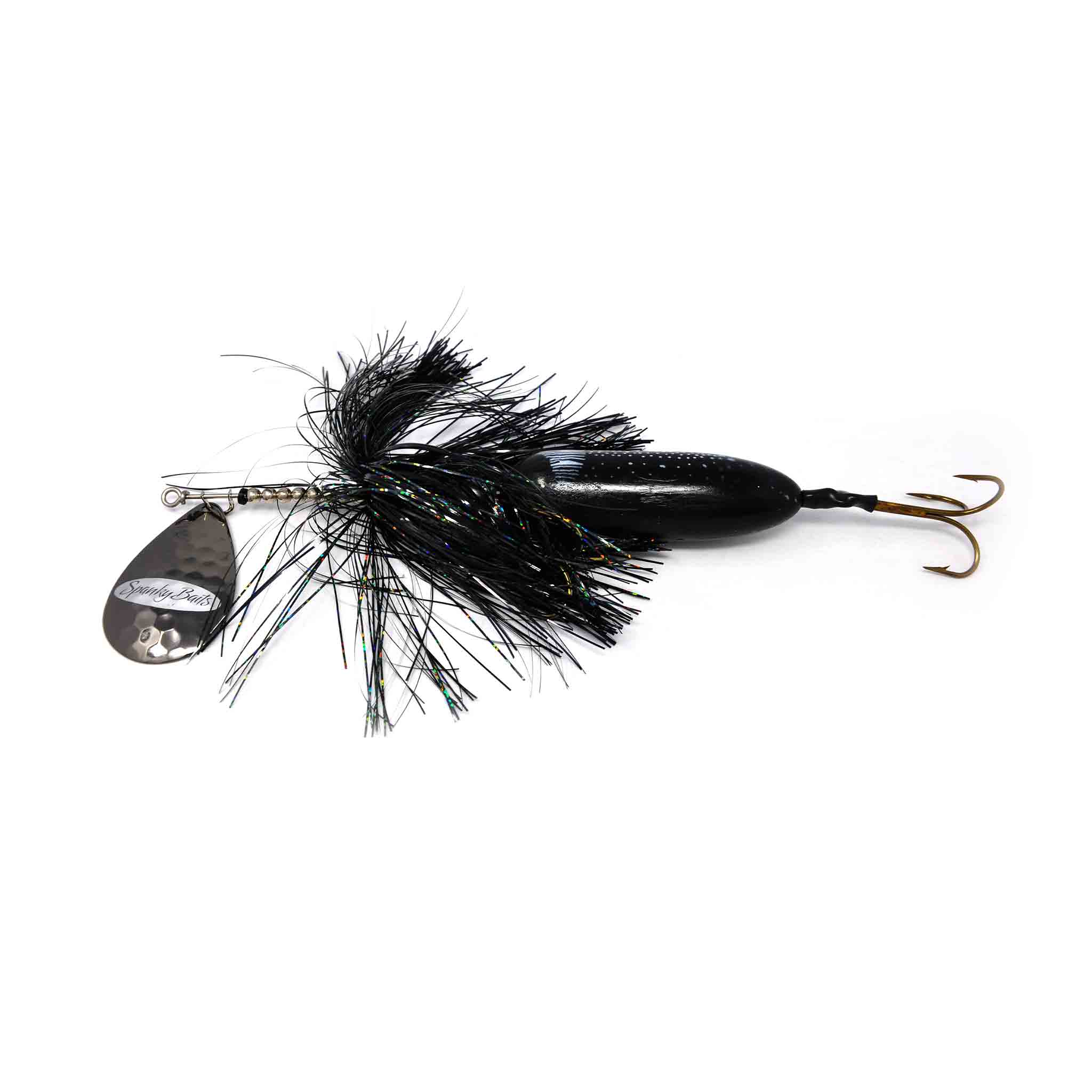 View of Bucktails Spanky Baits Pugsly 8 Bucktail Loon available at EZOKO Fishing