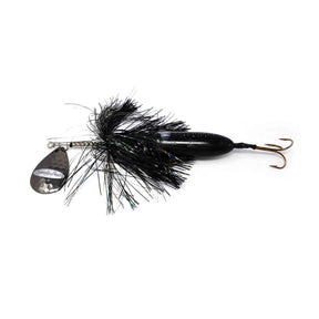 View of Bucktails Spanky Baits Pugsly 8 Bucktail Loon available at EZOKO Pike and Musky Shop