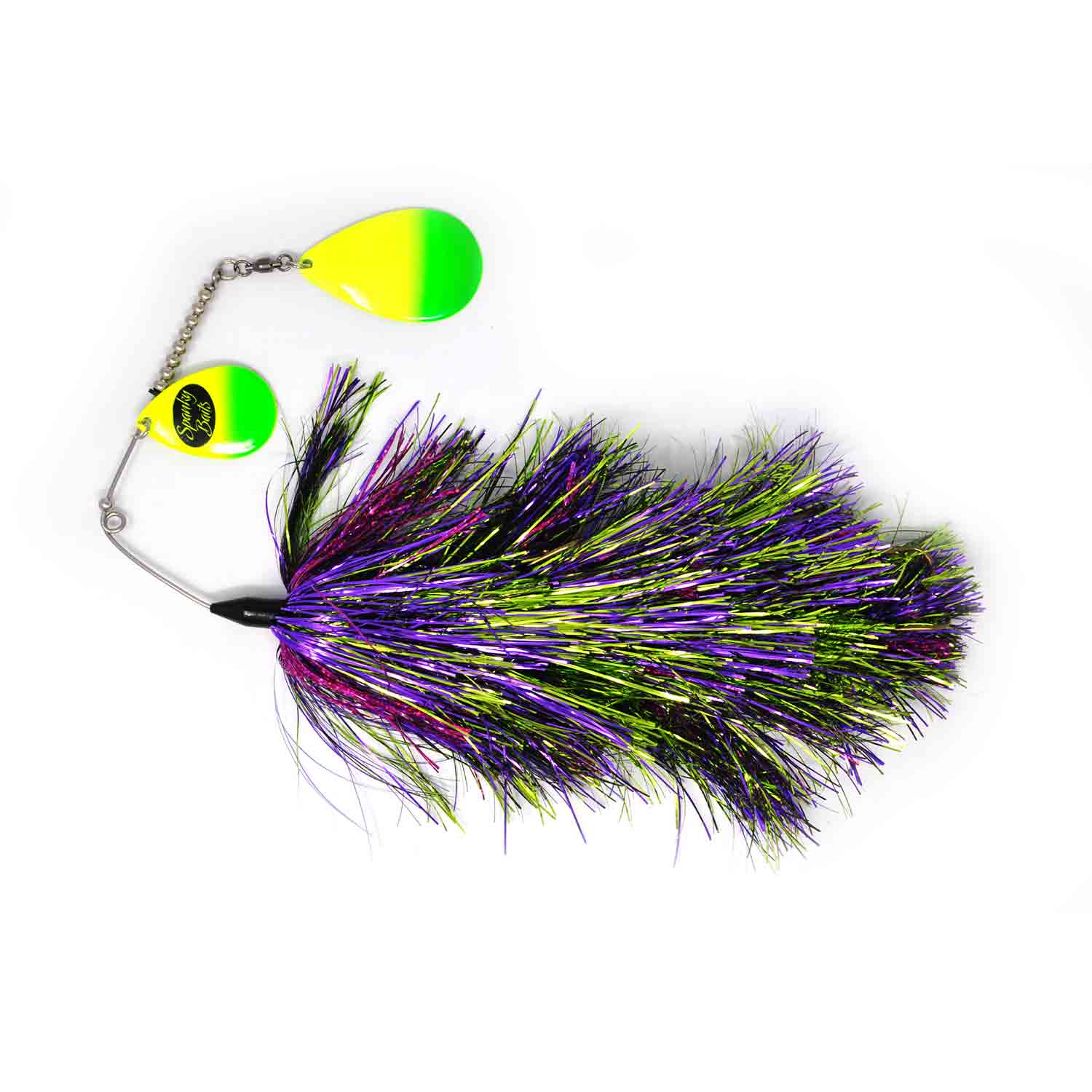 View of Spinnerbaits Spanky Baits Whiplash 9/0 Mag Spinnerbaits Hooligan available at EZOKO Fishing