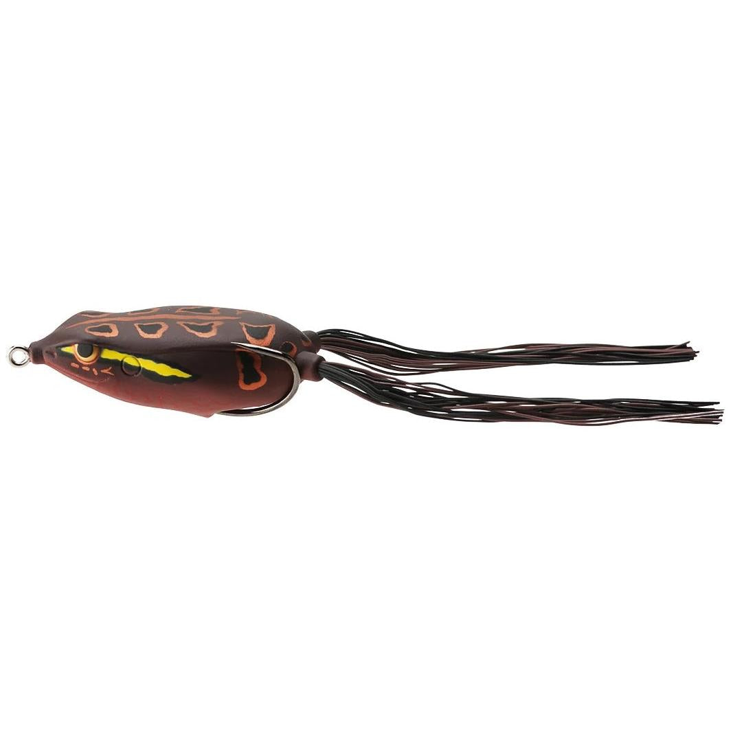 View of Top Water SPRO Bronzeye Frog 65 Natural Red available at EZOKO Fishing