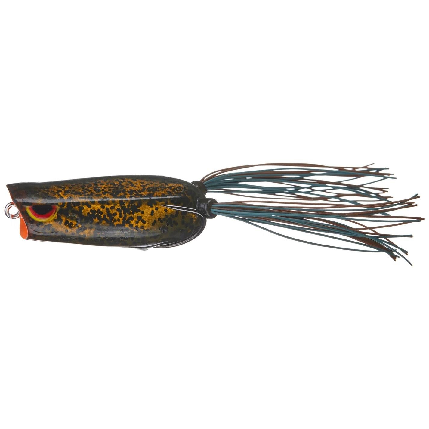View of Top Water SPRO Bronzeye Pop 60 Green Pumpkin available at EZOKO Fishing