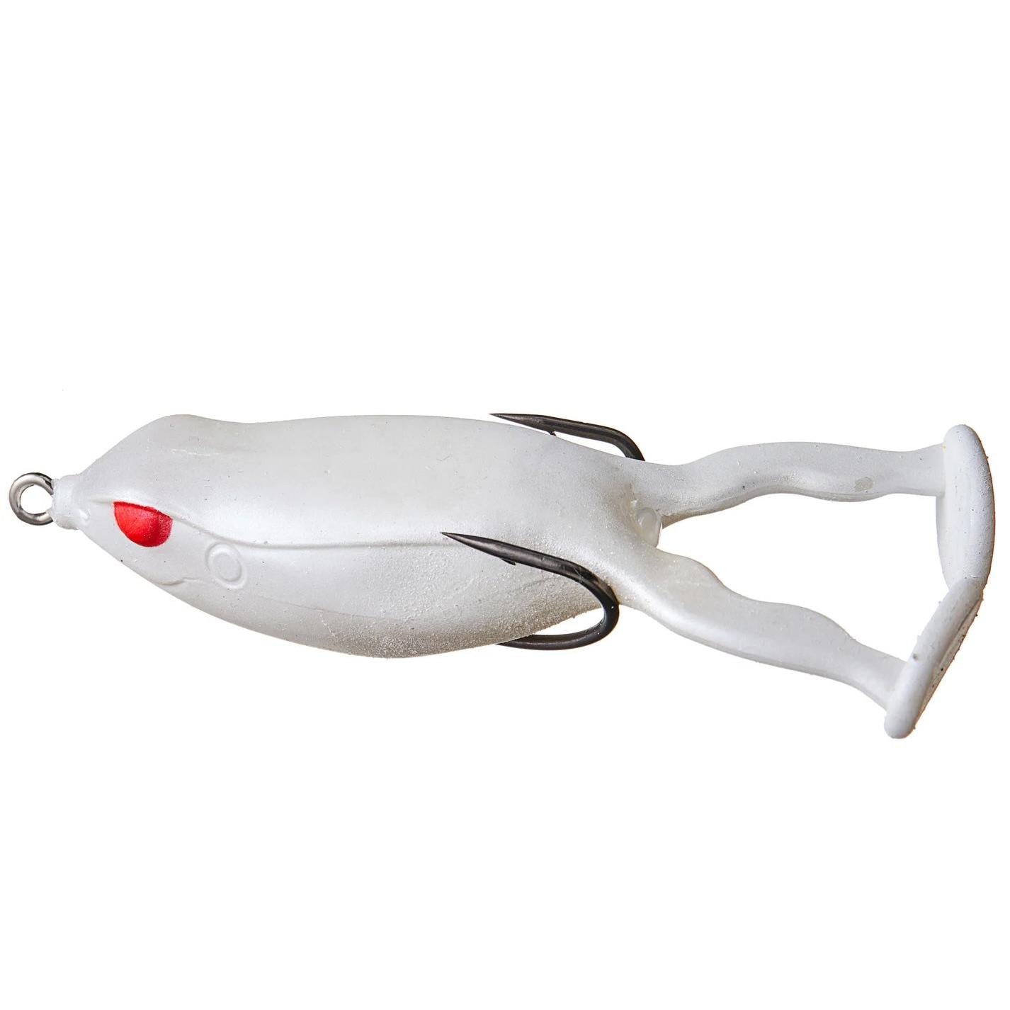 View of Top Water SPRO Flappin Frog 65 Albino available at EZOKO Fishing