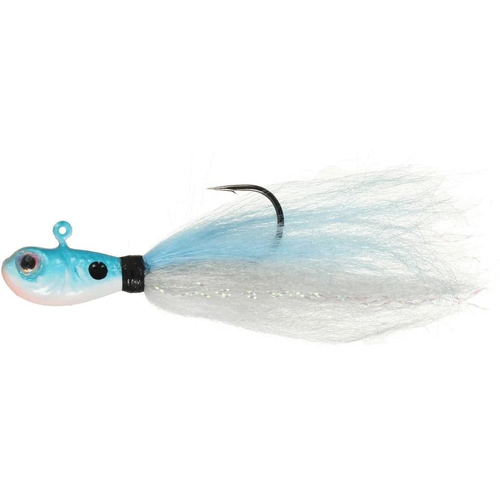 View of Hair Jig SPRO Phat Flies 1/8 oz Blue Shad available at EZOKO Fishing