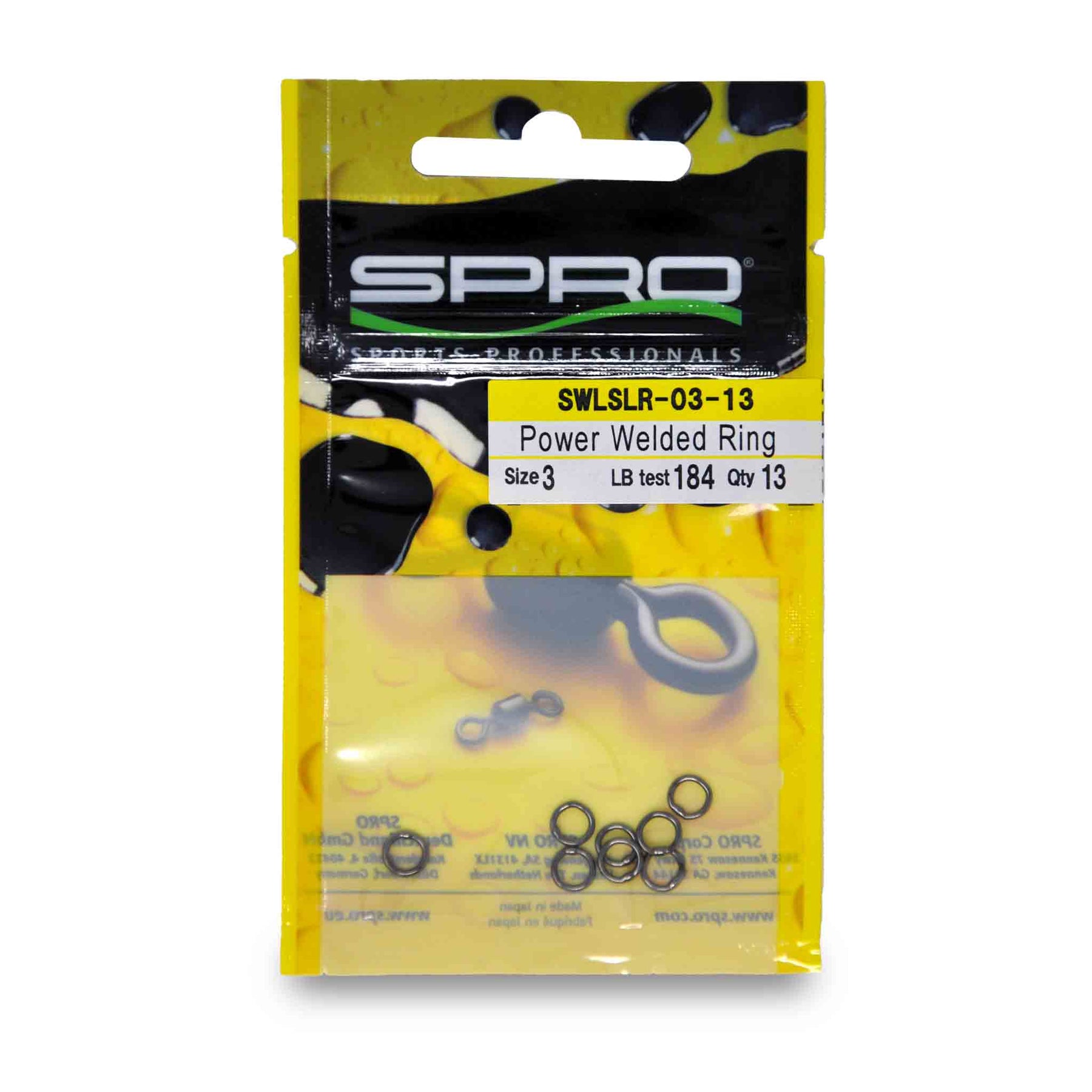 View of Snaps-Swivels-Split-Rings SPRO Power Welded Rings available at EZOKO Pike and Musky Shop
