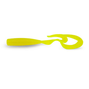 SS Leurres Grub 8'' Fluo Yellow Lures Add-on