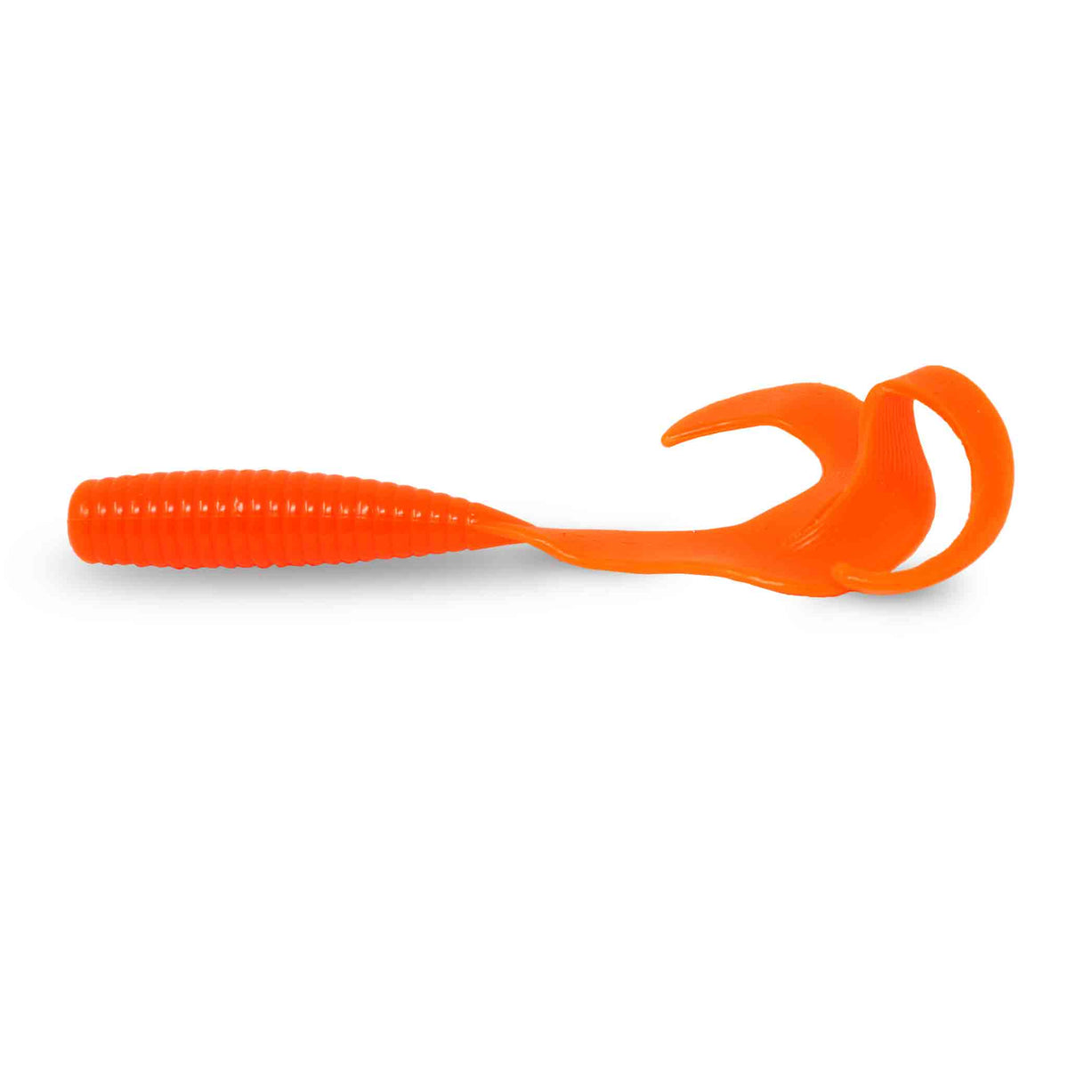 SS Leurres Grub 8'' Fluo Orange Lures Add-on