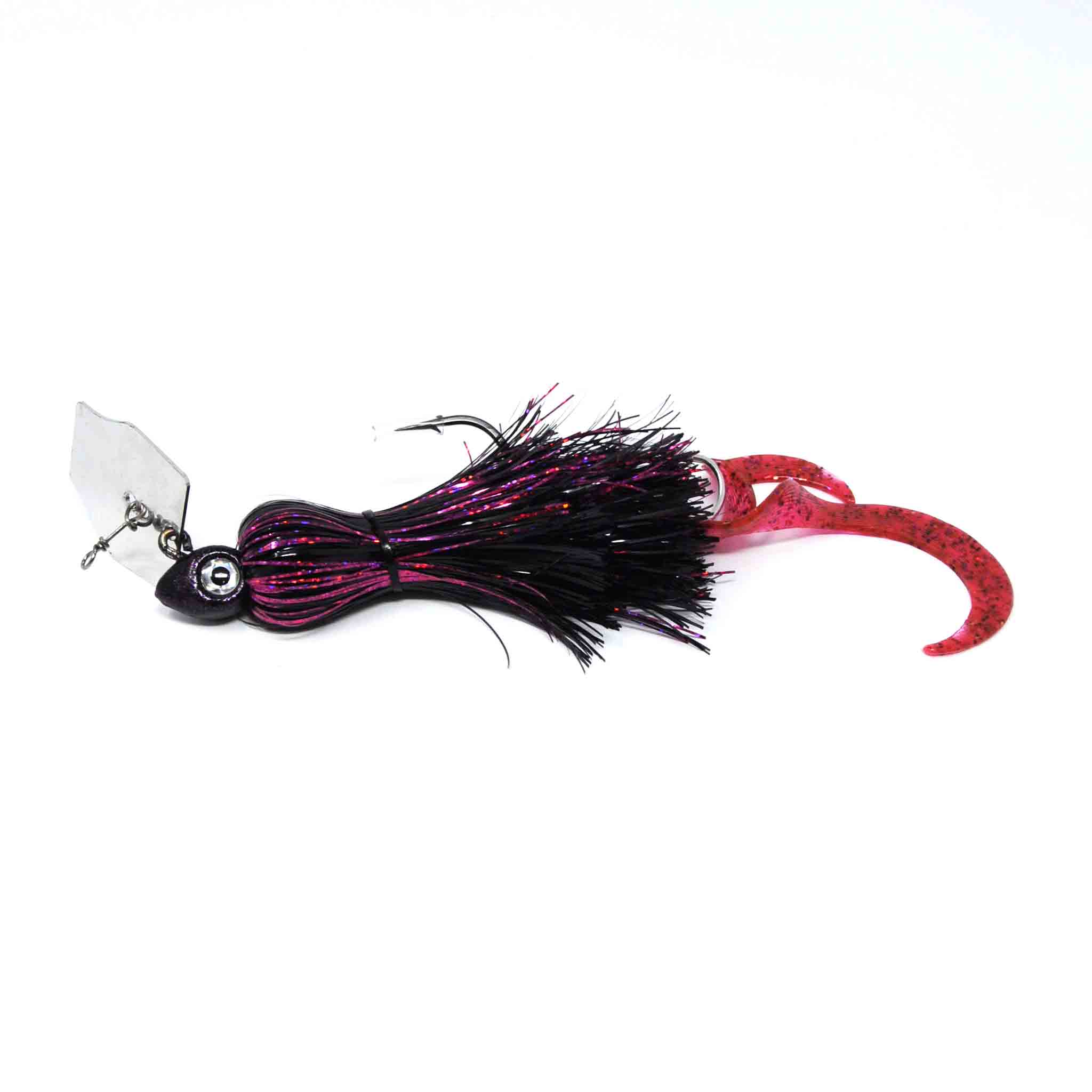 View of Chatterbaits SS Leurres Sky-Candy Chatterbait 3oz Black / Pink available at EZOKO Fishing