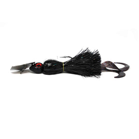 View of Chatterbaits SS Leurres Sky-Candy Chatterbait 5oz Double Black available at EZOKO Fishing