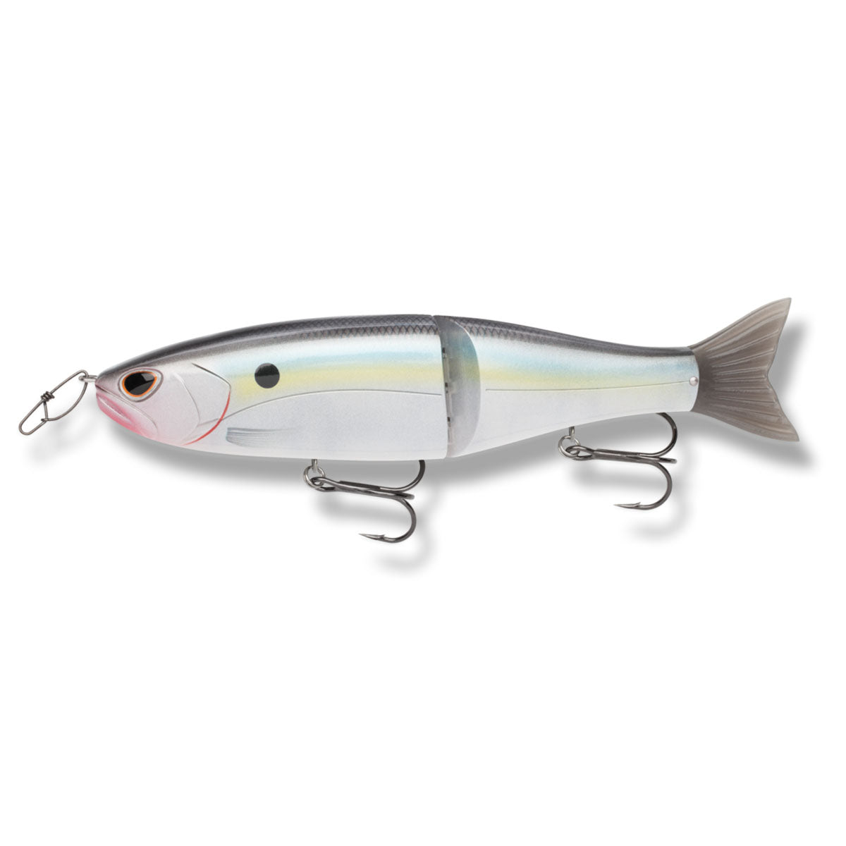 View of Jerk-Glide_Baits Storm Arashi Glide Bait Threadfin Shad available at EZOKO Pike and Musky Shop