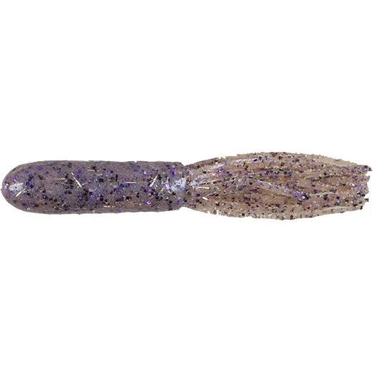 View of Tube Strike King Coffee Tube 3.5" White Illusion Purple & Gold Flake available at EZOKO Fishing