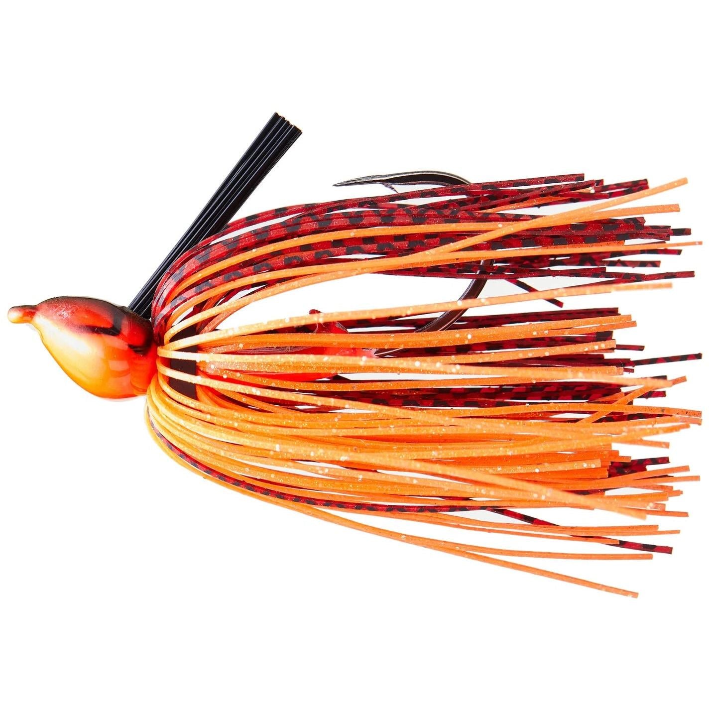 View of Casting Jig Strike King Denny Brauer Structure Jig 3/4 oz Fire Craw available at EZOKO Fishing
