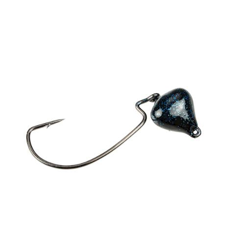 View of Jig Heads Strike King Jointed Structure Head 1/2 oz Black Blue available at EZOKO Fishing