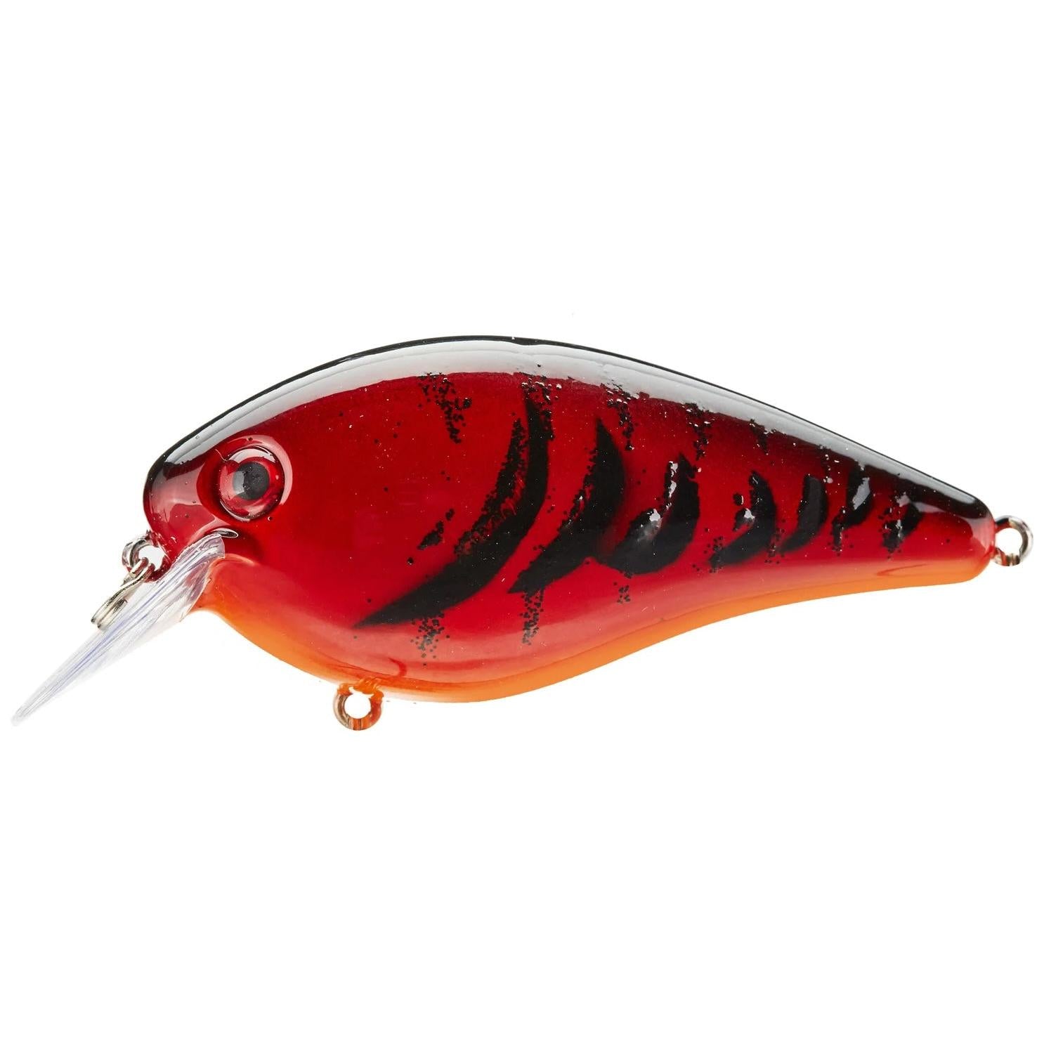 View of Squarebill Strike King KVD Square Bill 1.5 Delta Red available at EZOKO Fishing