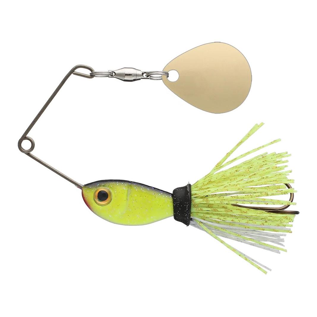 View of Spinnerbait Strike King Rocket Shad Spinnerbait Chartreuse Shad available at EZOKO Fishing