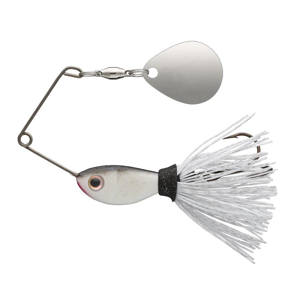 View of Spinnerbait Strike King Rocket Shad Spinnerbait White Shad available at EZOKO Fishing