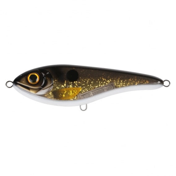 View of Jerk-Glide_Baits Strike Pro Buster Jerk II Suspending Glide Bait Classic Sucker available at EZOKO Fishing