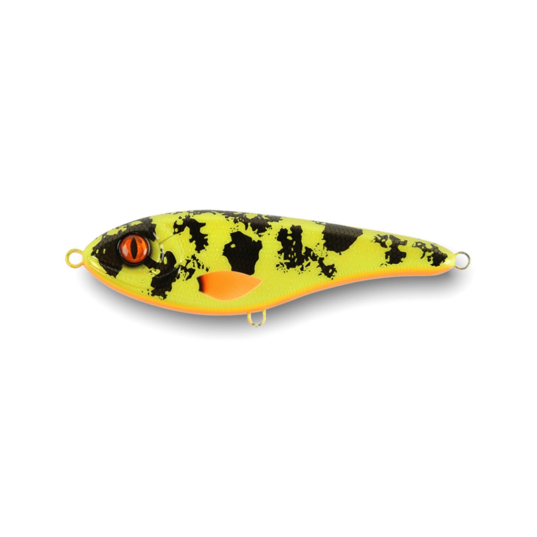 View of Jerk-Glide_Baits Strike Pro Buster Jerk II Suspending Glide Bait Python available at EZOKO Pike and Musky Shop