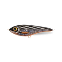 View of Jerk-Glide_Baits Strike Pro Buster Jerk II Suspending Glide Bait Sucker Punsch available at EZOKO Pike and Musky Shop