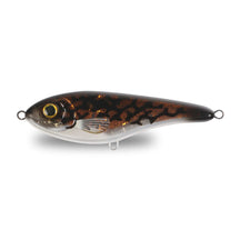 View of Jerk-Glide_Baits Strike Pro Buster Jerk Shallow Glide Bait Burbot available at EZOKO Fishing