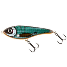 View of Jerk-Glide_Baits Strike Pro Buster Jerk Sinking Glide Bait Cosmic Blue available at EZOKO Pike and Musky Shop