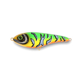 View of Jerk-Glide_Baits Strike Pro Buster Jerk Sinking Glide Bait Jungle Rock available at EZOKO Fishing