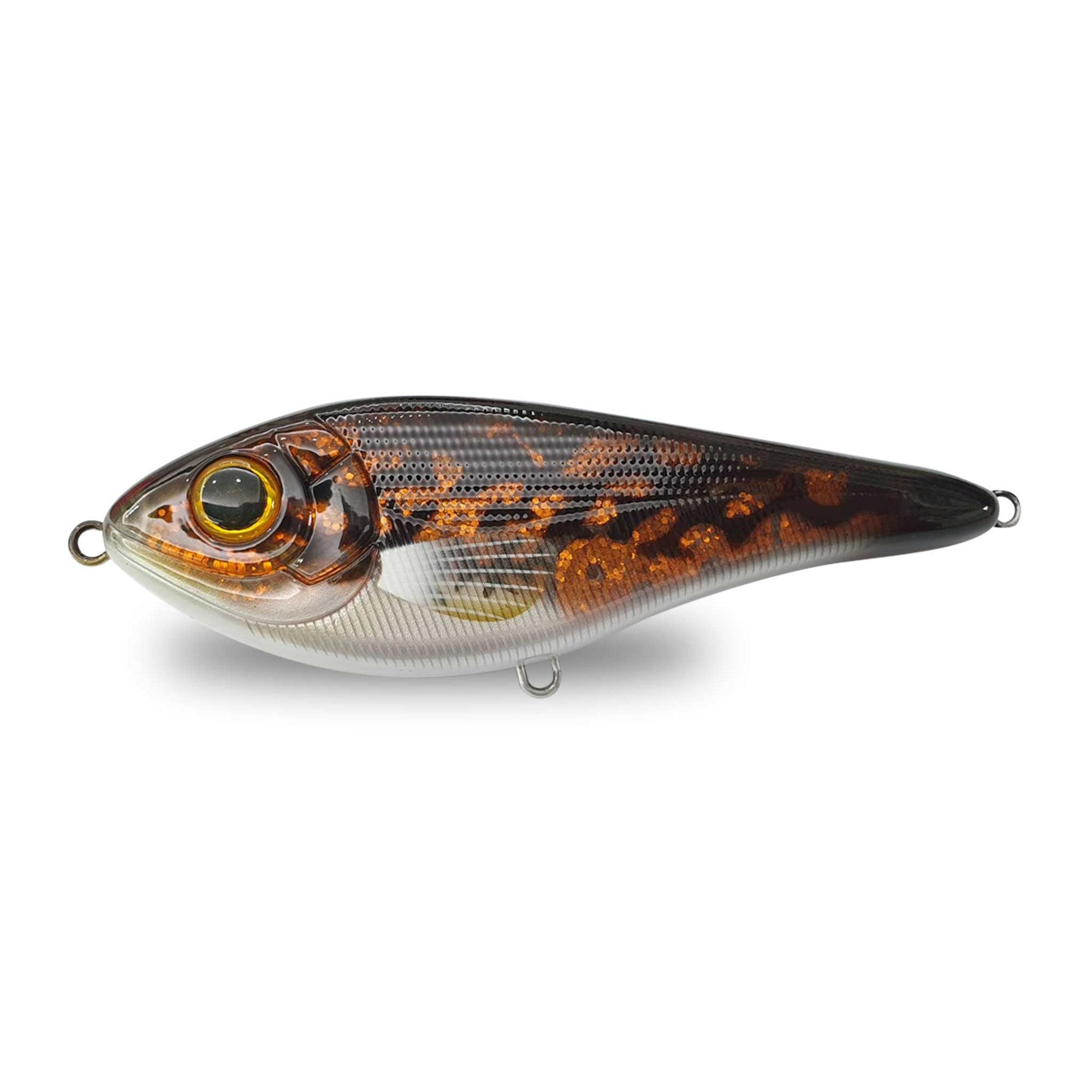 View of Swimbaits Strike Pro Buster Swimbait Burbot available at EZOKO Fishing