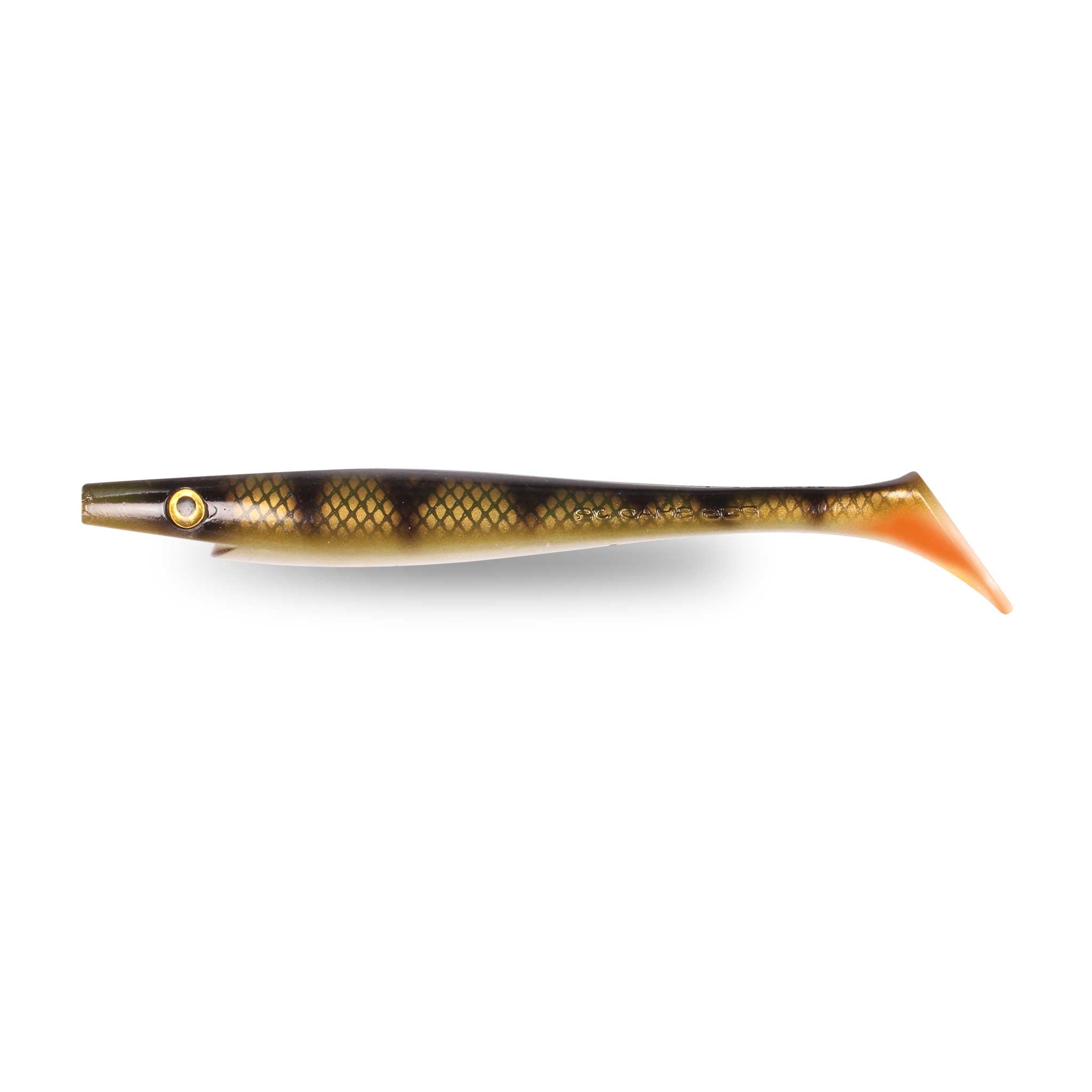 Strike Pro Giant Pig Shad Natural Perch OB Swimbaits